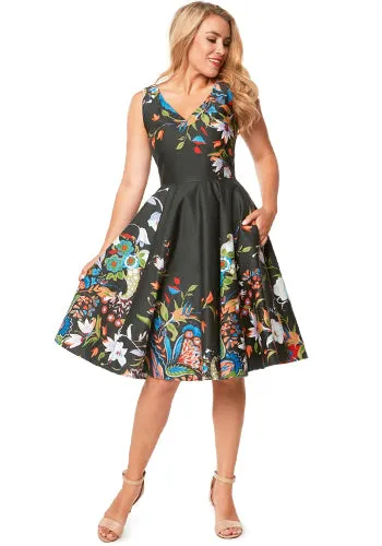Walking on Sunshine Dress in Eden Garden